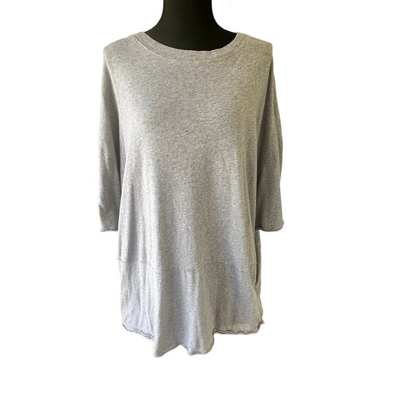Free People Movement - Cotton Tee Tunic w/ Pockets - LG - Picture 2 of 6